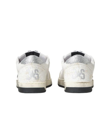 2Star Week Star sneakers effetto used con dettagli argento