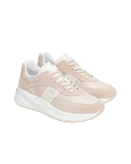 NERO GIARDINI Sneakers con inserti in suede