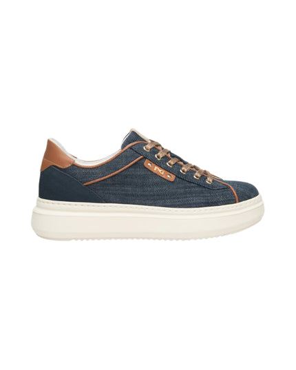 NERO GIARDINI sneakers in tessuto denim