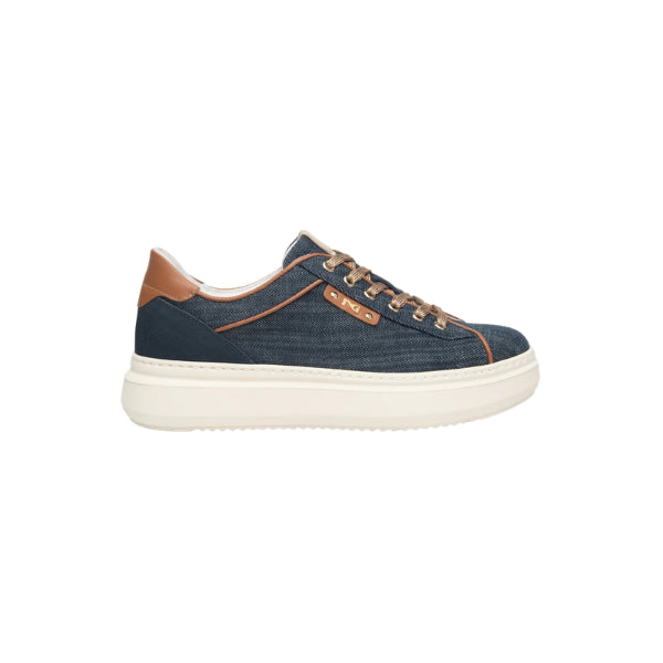 NERO GIARDINI sneakers in tessuto denim