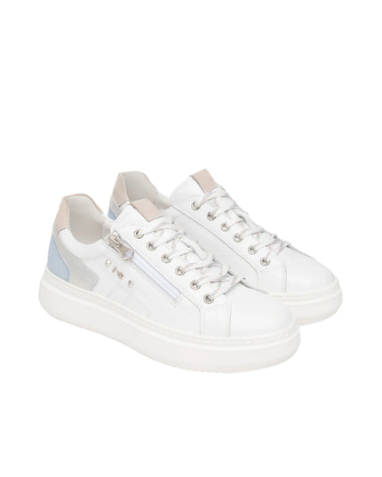 NERO GIARDINI sneakers con zip laterale