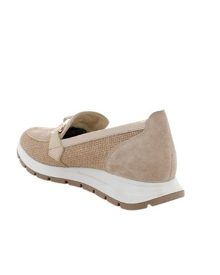 Igi&co mocassini in tessuto beige