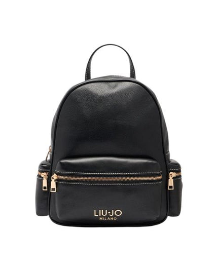Liu Jo zaino nero con tasche esterne