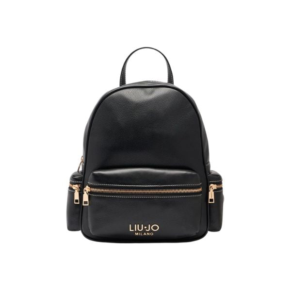 Liu Jo zaino nero con tasche esterne