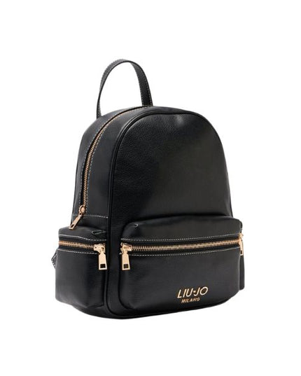 Liu Jo zaino nero con tasche esterne