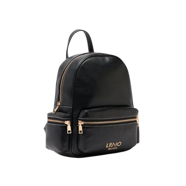 Liu Jo zaino nero con tasche esterne