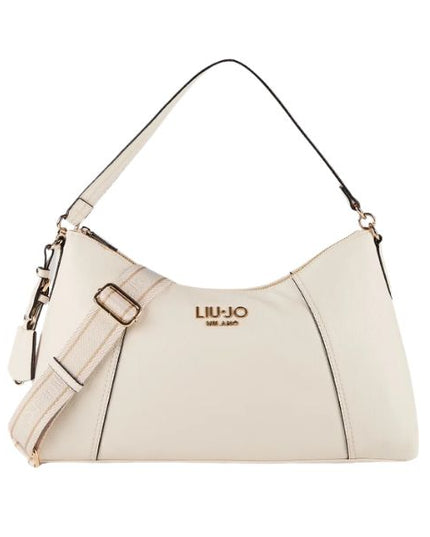 Liu Jo borsa a spalla in pelle bianca