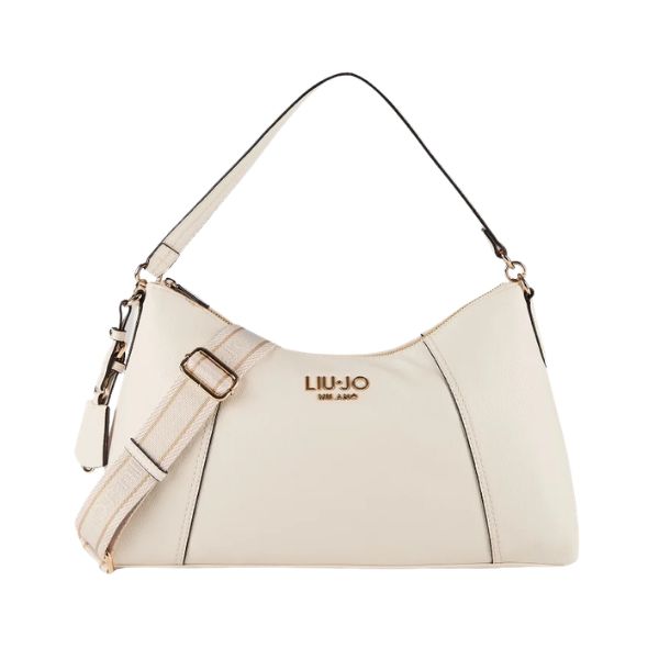 Liu Jo borsa a spalla in pelle bianca