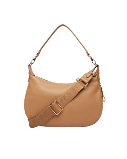 Liu Jo borsa a spalla con lofo all over Cammello