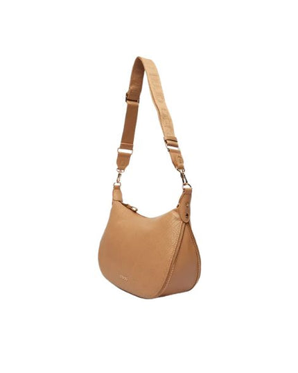 Liu Jo borsa a spalla con lofo all over Cammello