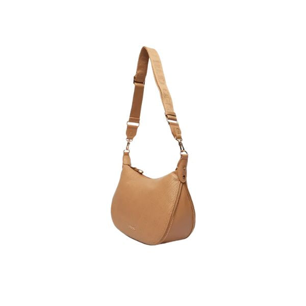 Liu Jo borsa a spalla con lofo all over Cammello