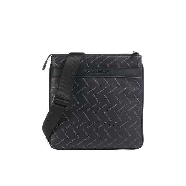Armani Exchange tracolla con logo all over