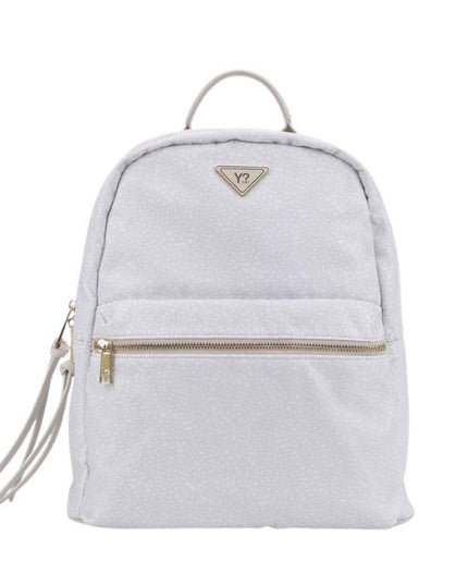 Ynot? Cloud zaino in tessuto con tasca esterna Bianco