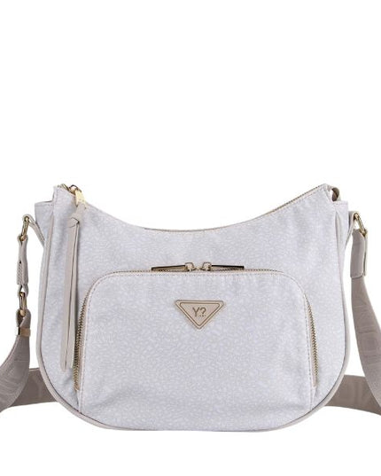 Ynot? Cloud borsa hobo in tessuto Bianco