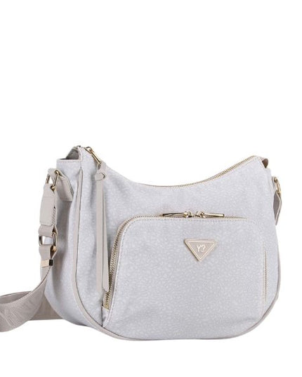 Ynot? Cloud borsa hobo in tessuto Bianco