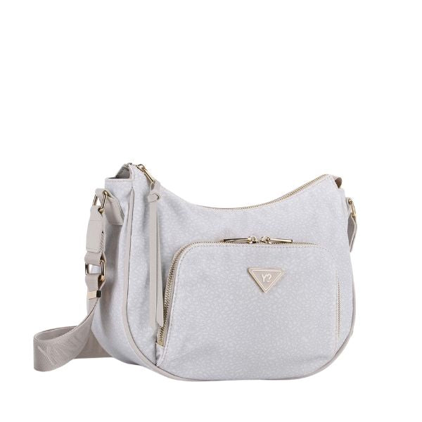 Ynot? Cloud borsa hobo in tessuto Bianco