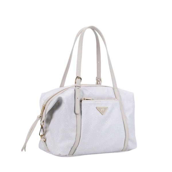 Ynot? Cloud bauletto in tessuto bianco