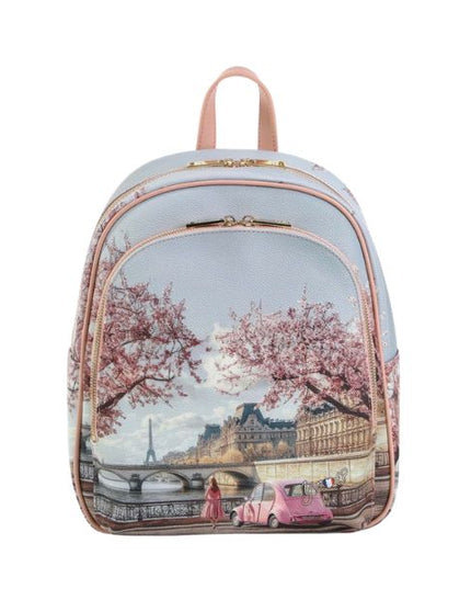 Ynot? Yes zaino con stampa Paris en Rose
