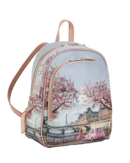 Ynot? Yes zaino con stampa Paris en Rose