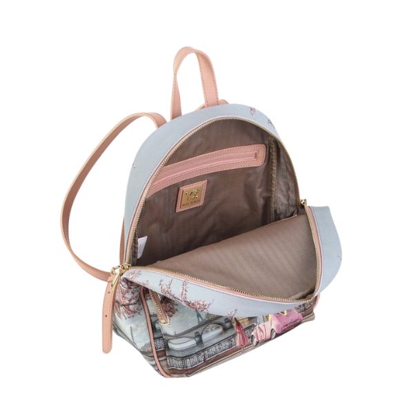 Ynot? Yes zaino con stampa Paris en Rose