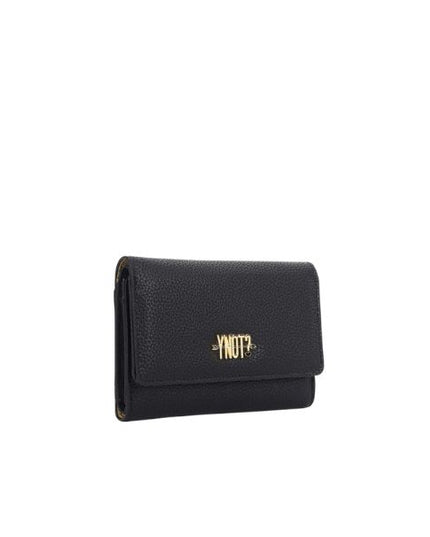 Ynot? Zante portafogli con patta Nero