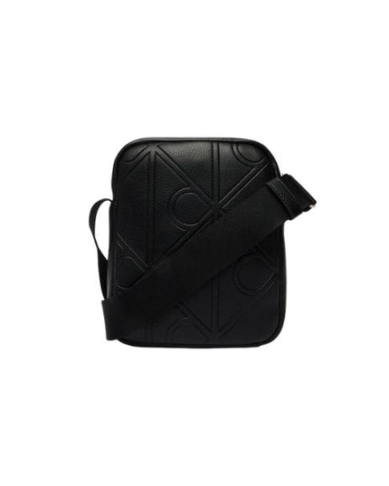 Calvin Klein tracolla da uomo con logo goffrato e doppia zip