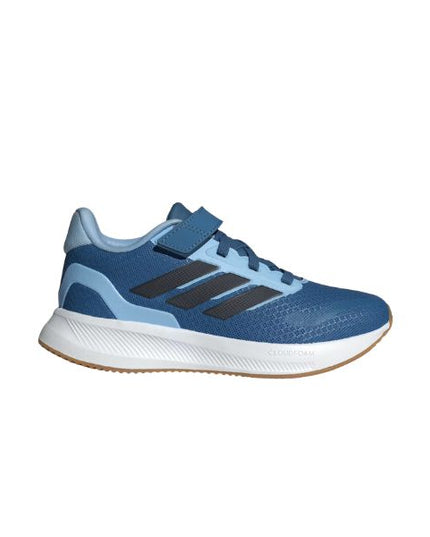 Adidas Runfalcon 5 Kids sneakers in mesh con lacci elastici
