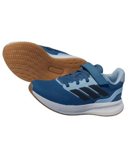 Adidas Runfalcon 5 Kids sneakers in mesh con lacci elastici