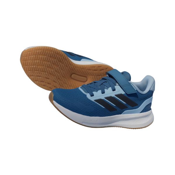 Adidas Runfalcon 5 Kids sneakers in mesh con lacci elastici