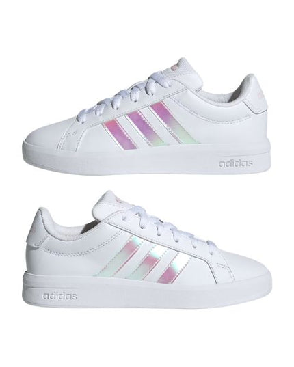 Adidas Grand Court 3.0 sneakers con fasce olografiche