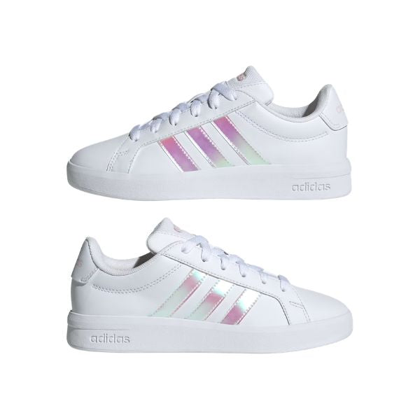 Adidas Grand Court 3.0 sneakers con fasce olografiche