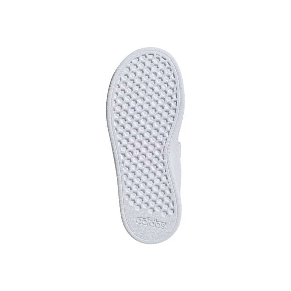 Adidas Advantage Base 2.0 Kids sneakers bianche con strappi