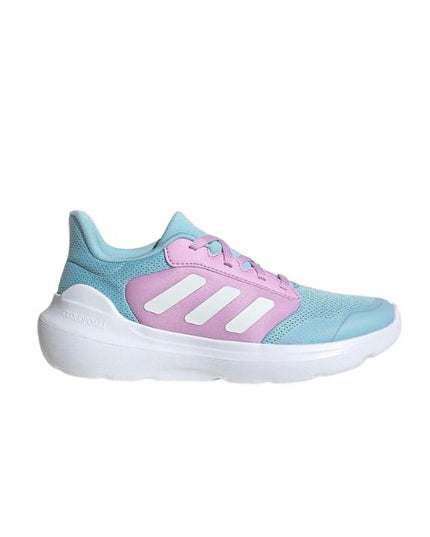 Adidas Tensaur Run 3.0 sneakers in mesh celeste e lilla