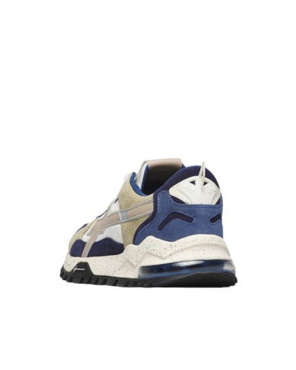 W6yz Breeze 3 M sneakers in suede e tessuto tecnico blu