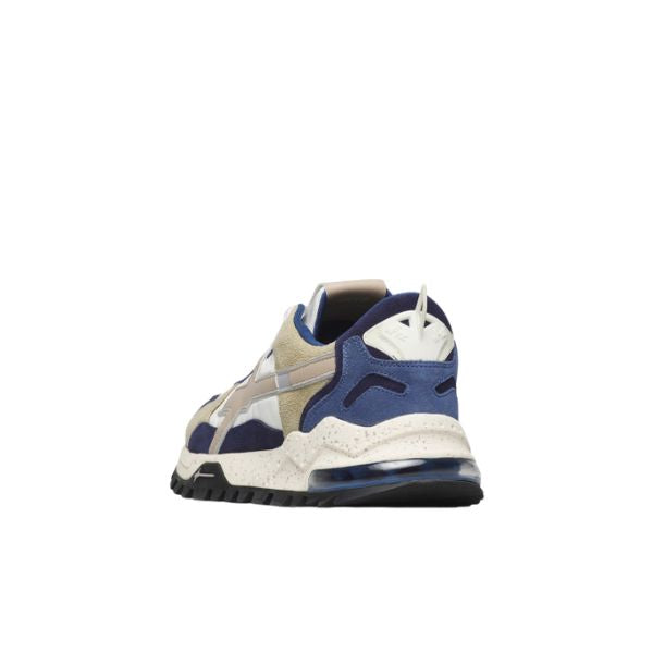 W6yz Breeze 3 M sneakers in suede e tessuto tecnico blu
