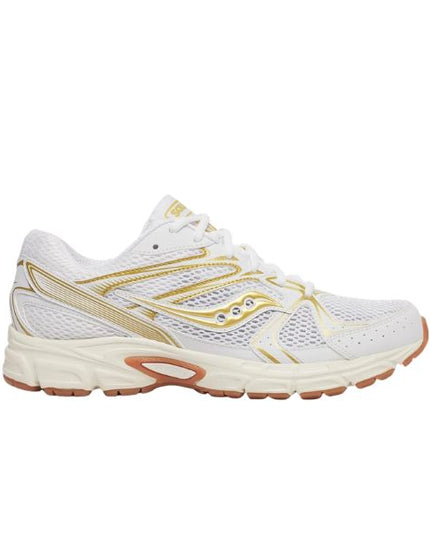 Saucony Ride Millennium sneakers bianco oro