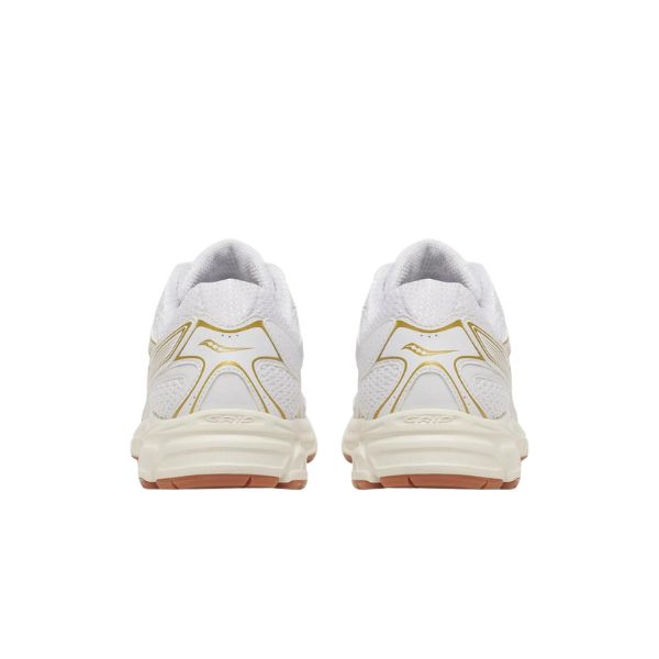 Saucony Ride Millennium sneakers bianco oro