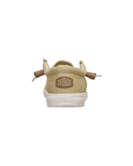 Hey Dude Wally Y Stretch Canvas mocassini in tessuto con lacci elastici
