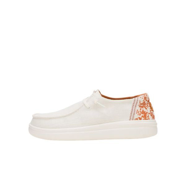 Hey Dude Wendy Rise Animal mocassini in tessuto con lacci elastici