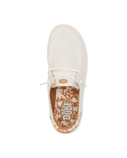 Hey Dude Wendy Rise Animal mocassini in tessuto con lacci elastici