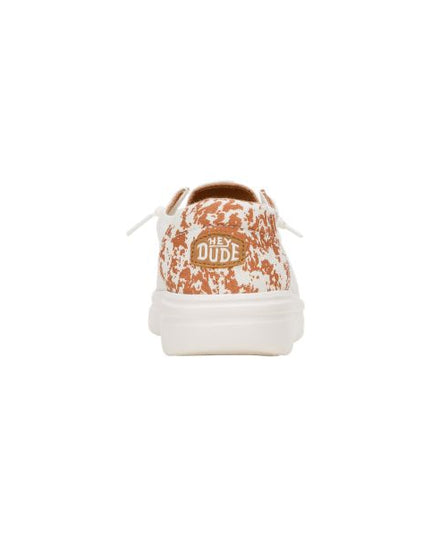 Hey Dude Wendy Rise Animal mocassini in tessuto con lacci elastici