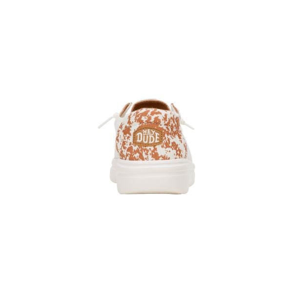 Hey Dude Wendy Rise Animal mocassini in tessuto con lacci elastici