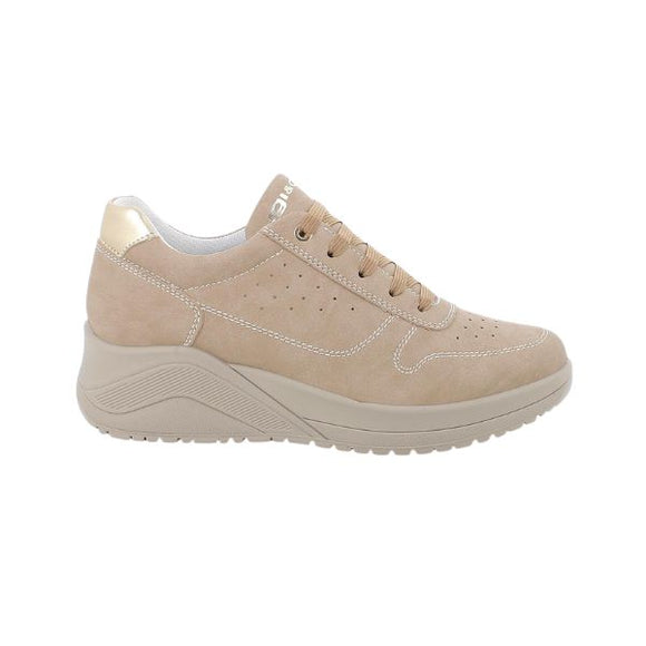 Igi&co sneakers con zeppa beige