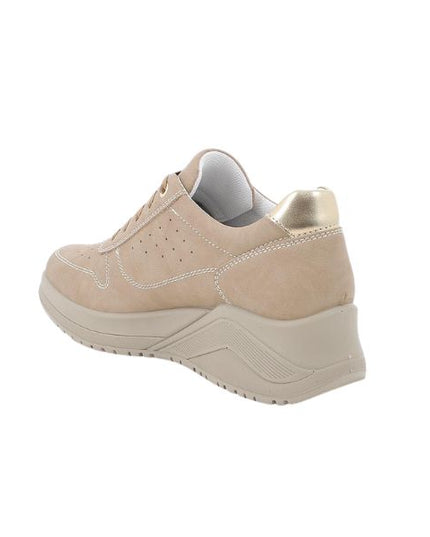 Igi&co sneakers con zeppa beige