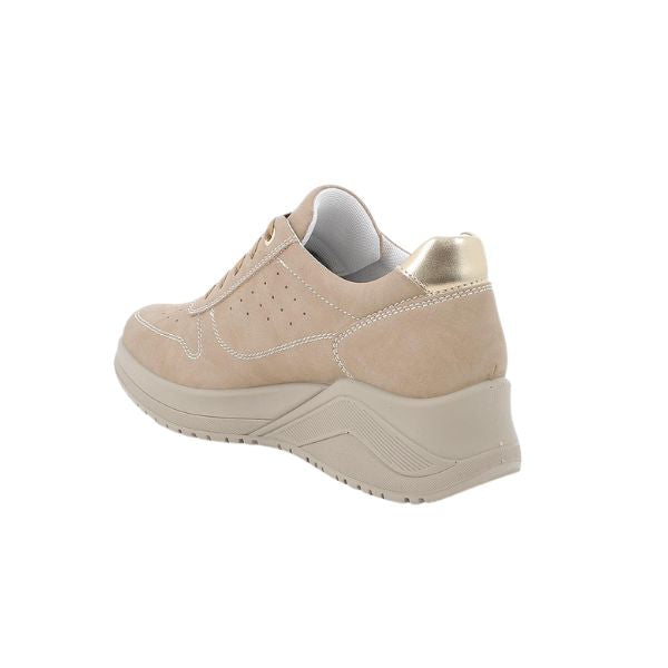 Igi&co sneakers con zeppa beige