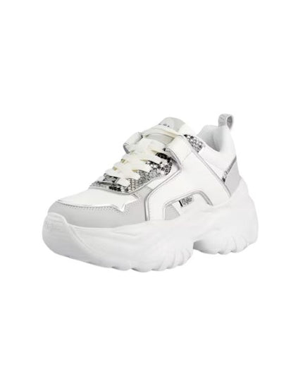 Buffalo Sneaker Chunky con Texture Pitonata
