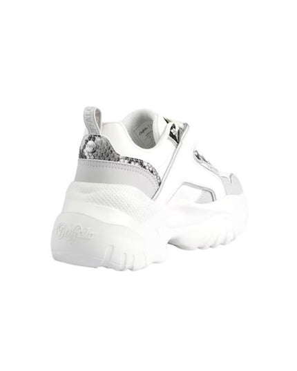 Buffalo Sneaker Chunky con Texture Pitonata
