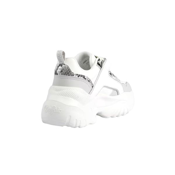 Buffalo Sneaker Chunky con Texture Pitonata