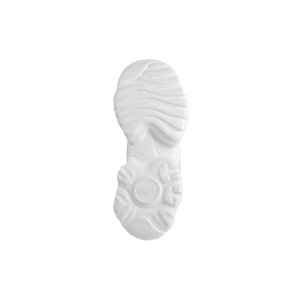 Buffalo Sneaker Chunky con Texture Pitonata