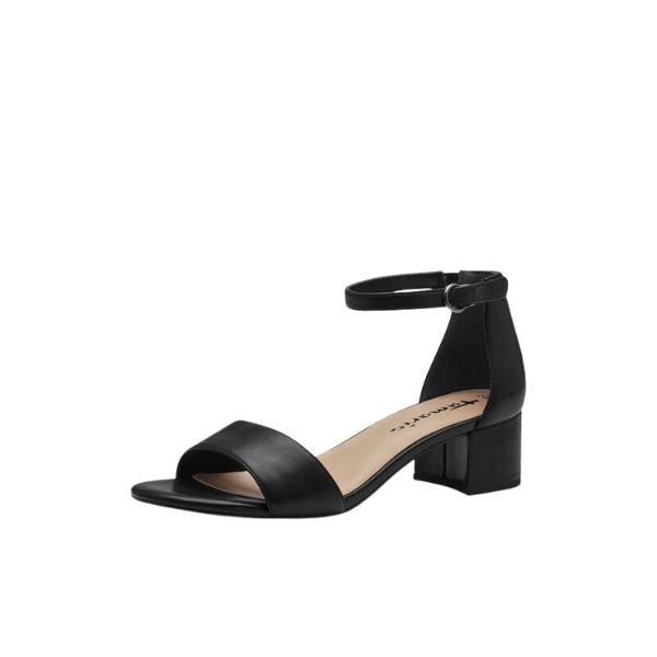 Tamaris Essentials sandali con tacco e cinturino nero
